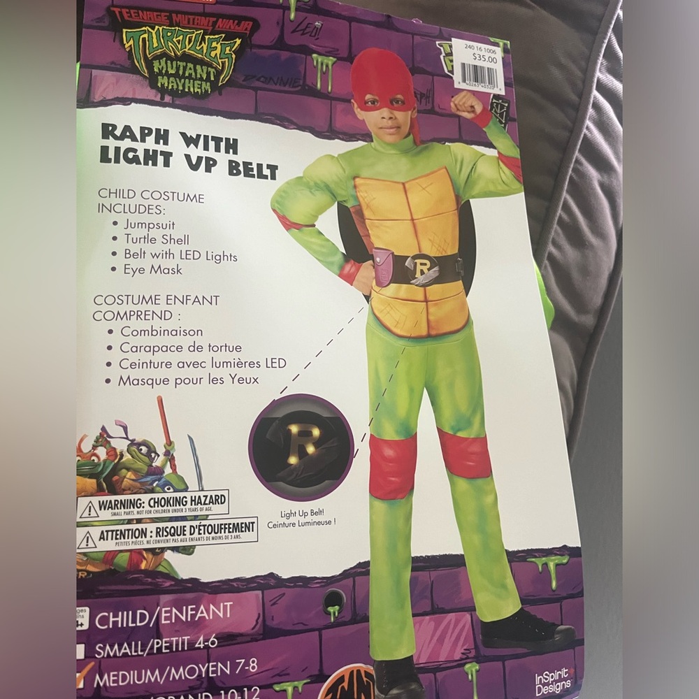 Teenage mutant ninja turtles Ralph costume